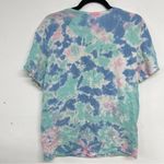 Pink Floyd  Blue & Green Tie Dye Short Sleeve Tee Shirt Womens L London 1973 Top Photo 4