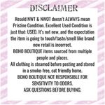 PINK BLUSH Navy & Cream Striped Cap Sleeve Top, Medium Photo 5