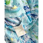 Lilly Pulitzer Dress Size XS Blue Sleeveless High Tide Toile Beach Pattern Photo 6