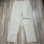 ZARA Eddie Bauer NWT Women's Bremerton Fit Light Khaki Stretch Pants Side Zip Size 14 Photo 0