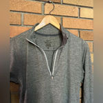 Nike  Dri-Fit Athletic Athleisure Gym Running Half Zip Pullover Gray Size Small Photo 2