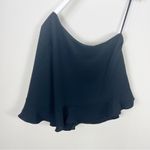 Likely  Grayson Ruffle Top Black One Shoulder Revolve Size XS NWT Photo 3
