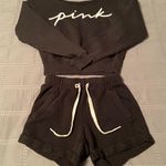 Victoria's Secret Vs Pink Sweatshirt/Shorts Set Photo 0