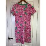 Hatley Resort Dress Women's XS Pink‎ Green Preppy Sand Dollars Starfish Pockets Pink Photo 3
