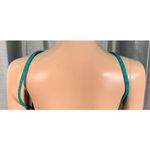 Jovani NWT  Sz.2 Jade Green Glitter Knit Backless Mini Cocktail Party Dress Photo 8