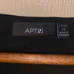 Apt. 9  Dressy Black T-shirt - size XS Photo 2