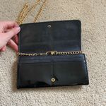 Chloé Authentic Chloe Eclipse black patent leather wallet on chain gold crossbody Photo 2