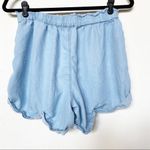 Aerie  Ruffle Elastic Waist Lyocell Shorts Size Small Photo 6
