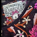 Yoana Baraschi  Anthropology Embroidered Tank Top Floral Sleeveless Boho Sheer  S Photo 6