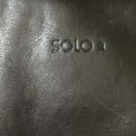 Brown Leather Tote Bag Solo Brand Photo 1