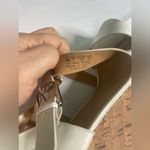 Franco Sarto wedge sandals white size 9 Photo 7