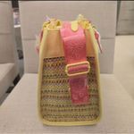 Betsey Johnson  Bag XOBECA-U Straw Tote - Yellow Floral Daisy 118.0 NWT Photo 4