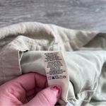 Bella Dahl Nwt ‎ 100% linen Cargo mini skirt in palm green size M womens Photo 7