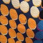 Isle by Melir Kozan Bright Dotted Dress Blue Size L Photo 2