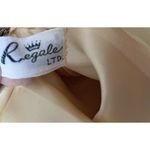 Vintage La Regal Ltd. Gold Beaded Purse Clutch Gold tone Chain Strap Cocktail Photo 6