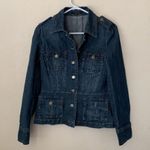 Laundry by Shelli Segal Women's  Denim Blue Jean Jacket Size 6 EUC #3305 Photo 1