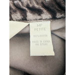 J Jill Women Velvet Ruffle Top Petite M PM Boho Dark Academia Whimsigoth Witchy Brown Size undefined Photo 4