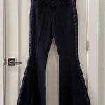 L'Agence BRAND NEW 'THE SOLANA' BLACK FLARED TUXEDO STRIPED JEANS SIZE 28 NWOT Photo 4