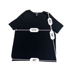 Dialogue Short Sleeve Square Neck Pullover Top Vintage size L Photo 2