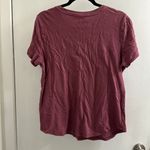 Old Navy  Women's Short Sleeve Top - Burgundy size Large Photo 1