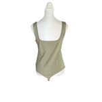 Abercrombie & Fitch Abercrombie - NWOT Ponte Notch-Neck Bodysuit Sz M Photo 6