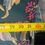 Charlotte Russe  Floral Green Long Sleeve Romper Photo 8