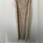 BHLDN NWT Adrianna Papell x  Rosie Off The Shoulder Dress Size 6 Photo 4