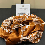 Haute Hippie  | Burnt Orange Paisley Scarf Photo 0