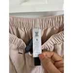 Savage X Fenty Beige Cargo Pants Size S Elastic Waist Logo Tape Casual Lounge Photo 2