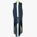 Blue Life  Black Rhiannon Vest Sz M/L Photo 4