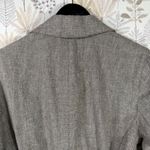 Saks 5th Avenue Saks Fifth Avenue Linen Blend Belted Jacket Size 14 Tailored Neutral Blazer Photo 6