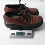 Dansko Womens Janika Lace Up Oxford Clogs Brown Leather Comfort Shoes 39 8.5 9 Photo 7