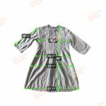 CP Shades  Women's XS Light Blue Tunic Top Pintuck Regina Top Silk Cotton Blend Photo 5