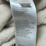 Urban Outfitters  Fleece Jacket Women's Medium Quilted Cream Fuzzy Hooded Zip‎ Photo 5