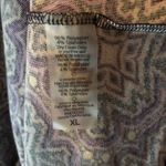 LuLaRoe  Cardigan Sarah Purple & Black Pattern Duster Open Cardigan Sweater Sz XL Photo 7