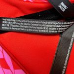 Victoria's Secret Pink Red Floral Tropical Size Large Swim Top Beach Pool Cruise Photo 6