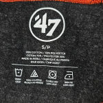 47 Brand NWT 47 Womens NHL Philadelphia Flyers 3/4 Sleeve Raglan‎ Tee Tshirt Small Photo 2