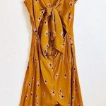 Faithfull the Brand Anthropologie Wide Leg Jumpsuit Floral Orange Size L Photo 5