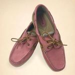 Sperry  Top Slider Bluefish 2 Eye Boat Shoes in Washed Red Photo 0