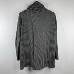 CAbi Sz S Fergie Sweater Turtleneck Black White Striped Pull Over Women’s #3167 Photo 6