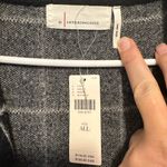 Anthropologie  Quinn Windowpane Longline Duster Vest -NEW- One Size Photo 5