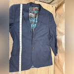 Ted Baker  navy blue women’s blazer size‎ 4 Photo 5