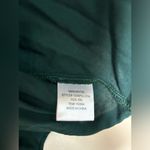 NWT Boutique Dark Green Flutter Sleeve Pleated Peasant Tunic Short Sleeve Top 6X Size 5X Photo 5