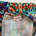 LuLaRoe  Colorful Floral Geometric‎ Pockets Stretch Amelia Dress Size 2XL Photo 7