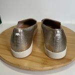 Birdies  Women 8.5 Gold Metallic The Swift Leather Slip On Sneaker Loafers Photo 2