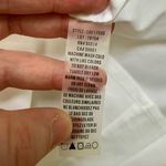 Elie Tahari  White Ruffle Front Button Down Collared Blouse Women's Size Small Photo 8