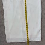 Avec Les Filles  Pearl Embellished Cut Out Halter Dress White 14 Photo 12