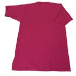 Disney Vintage USA‎  Micky Mouse Henley Tee Shirt Pink Single Stitch Size S/M Photo 3