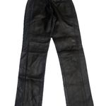 Rampage Vintage Y2K 27 In Waist Leather Black Straight Pants Photo 0