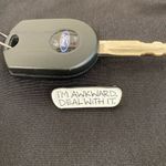 Be Yourself! Pin or magnet tells others it’s their problem, not yours White Photo 1